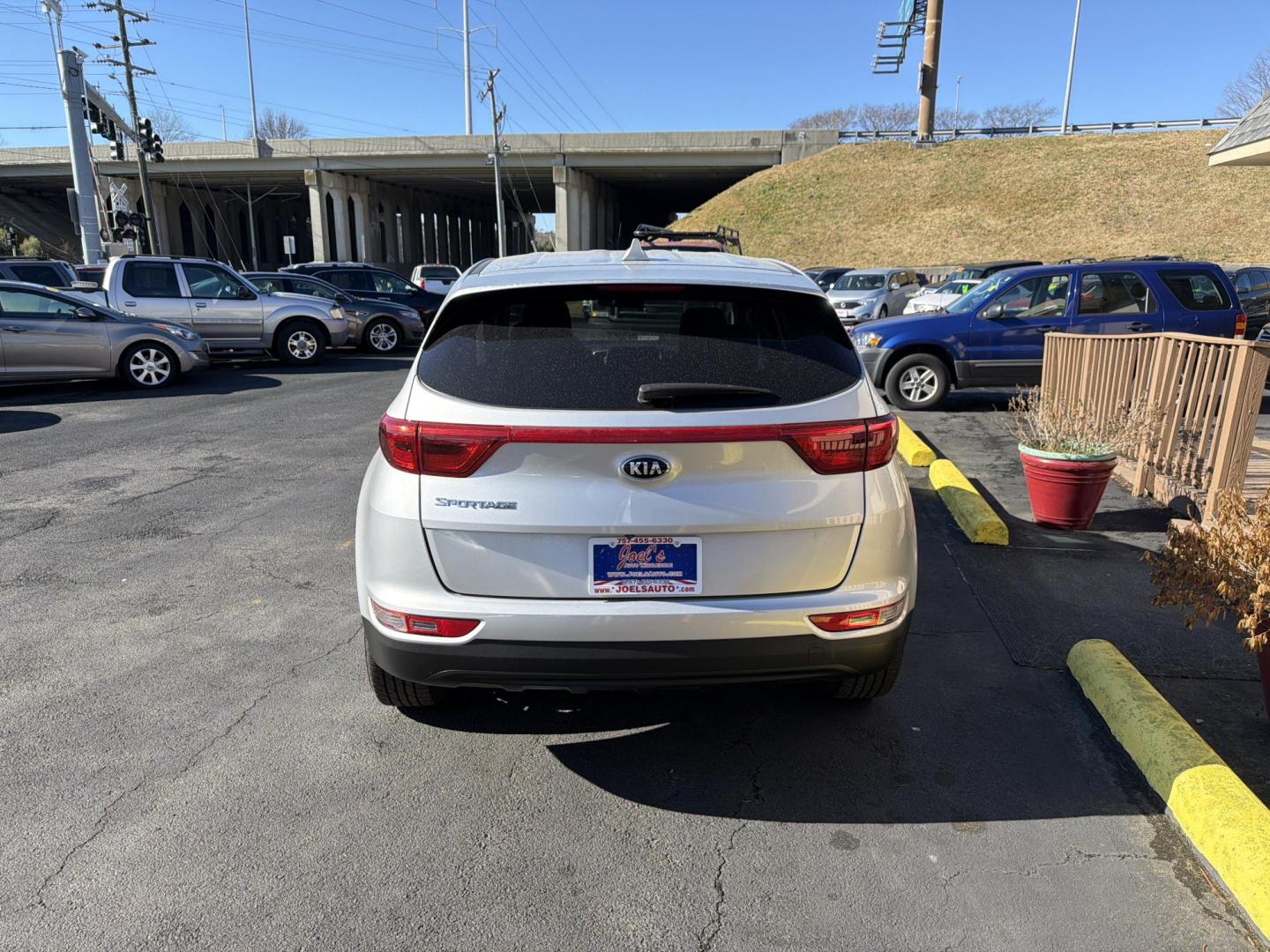 2019 Silver /black Kia Sportage LX AWD (KNDPMCAC6K7) with an 2.4L V6 DOHC 24V engine, 6A transmission, located at 5700 Curlew Drive, Norfolk, VA, 23502, (757) 455-6330, 36.841885, -76.209412 - Photo#2