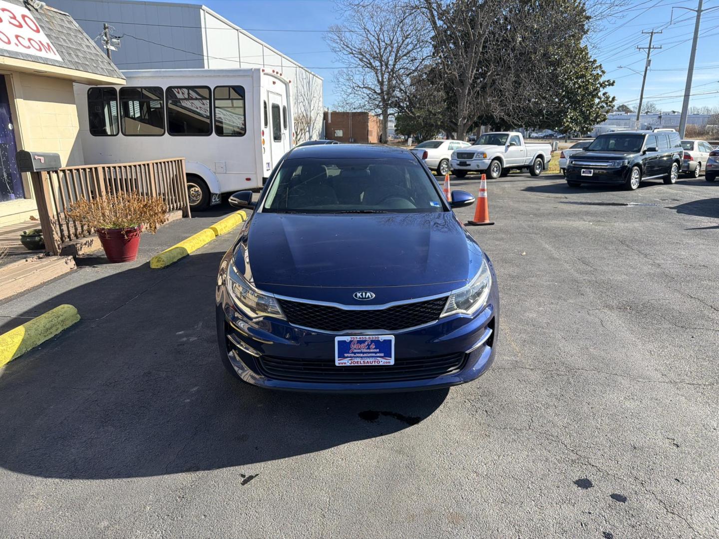 2016 Blue Kia Optima LX (5XXGT4L3XGG) with an 2.4L L4 DOHC 16V engine, 6A transmission, located at 5700 Curlew Drive, Norfolk, VA, 23502, (757) 455-6330, 36.841885, -76.209412 - Photo#4