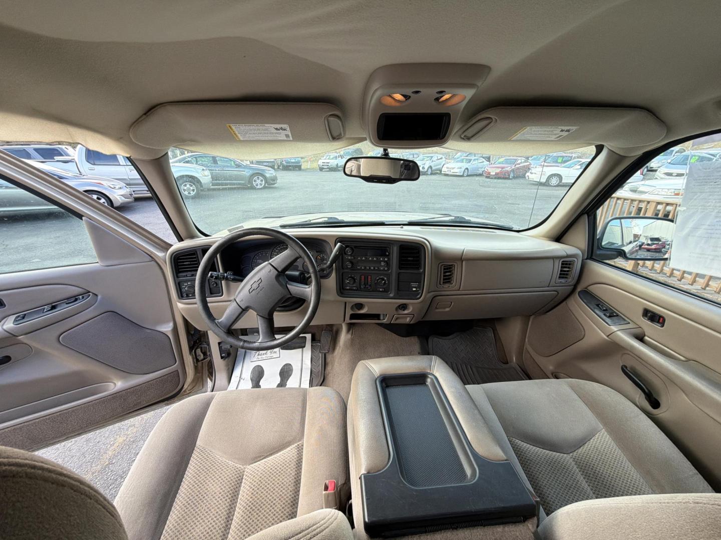 2004 Gold Chevrolet Silverado 1500 Ext. Cab Long Bed 2WD (2GCEC19V441) with an 4.8L V8 OHV 16V engine, 4-Speed Automatic Overdrive transmission, located at 5700 Curlew Drive, Norfolk, VA, 23502, (757) 455-6330, 36.841885, -76.209412 - Photo#6