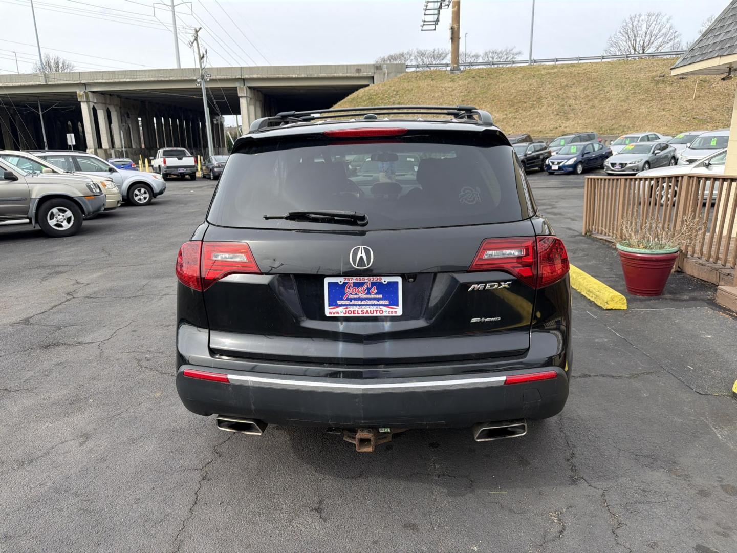 2013 Black Acura MDX 6-Spd AT w/Tech Package (2HNYD2H4XDH) with an 3.5L V6 SOHC 24V engine, 6-Speed Automatic transmission, located at 5700 Curlew Drive, Norfolk, VA, 23502, (757) 455-6330, 36.841885, -76.209412 - Photo#2