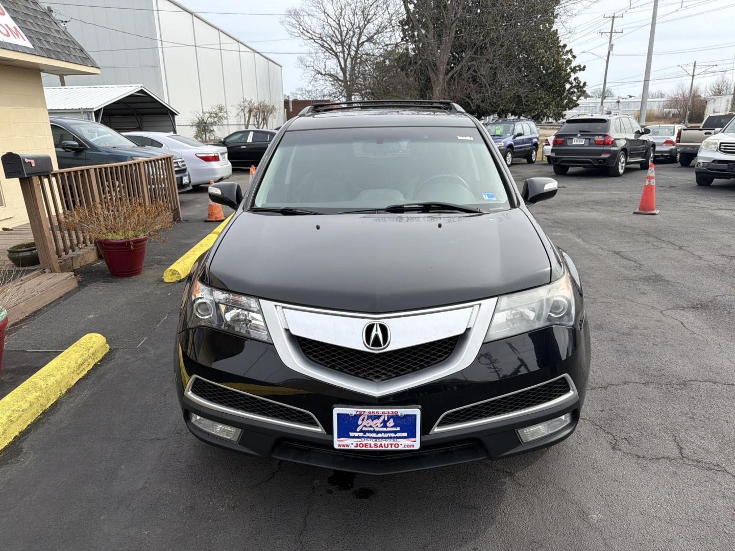2013 Black Acura MDX 6-Spd AT w/Tech Package (2HNYD2H4XDH) with an 3.5L V6 SOHC 24V engine, 6-Speed Automatic transmission, located at 5700 Curlew Drive, Norfolk, VA, 23502, (757) 455-6330, 36.841885, -76.209412 - Photo#4