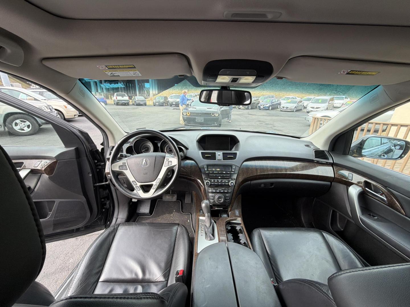 2013 Black Acura MDX 6-Spd AT w/Tech Package (2HNYD2H4XDH) with an 3.5L V6 SOHC 24V engine, 6-Speed Automatic transmission, located at 5700 Curlew Drive, Norfolk, VA, 23502, (757) 455-6330, 36.841885, -76.209412 - Photo#6