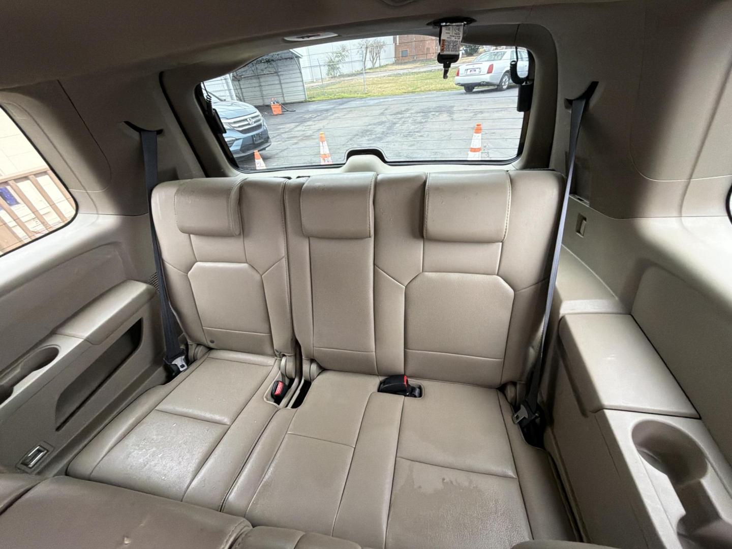 2011 Burgandy Honda Pilot EX-L 4WD 5-Spd AT (5FNYF4H54BB) with an 3.5L V6 SOHC 24V engine, 5-Speed Automatic transmission, located at 5700 Curlew Drive, Norfolk, VA, 23502, (757) 455-6330, 36.841885, -76.209412 - Photo#9