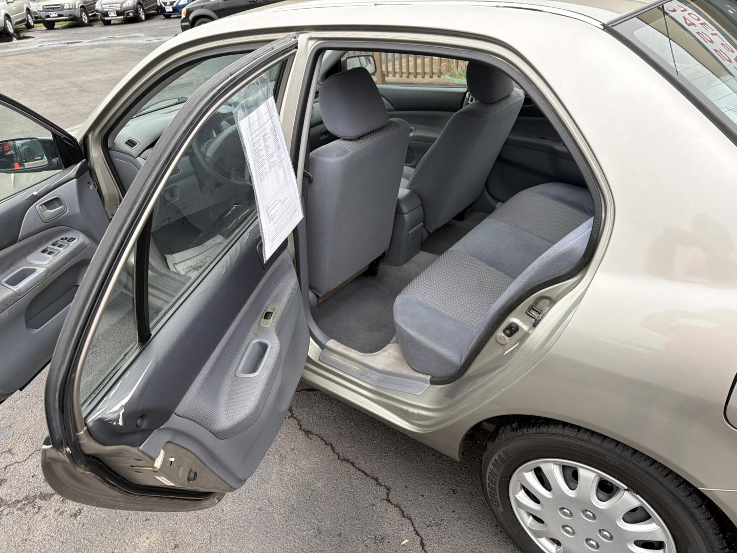 2002 Silver /Gray Mitsubishi Lancer ES (JA3AJ26E72U) with an 2.0L L4 DOHC 16V engine, located at 5700 Curlew Drive, Norfolk, VA, 23502, (757) 455-6330, 36.841885, -76.209412 - Photo#7