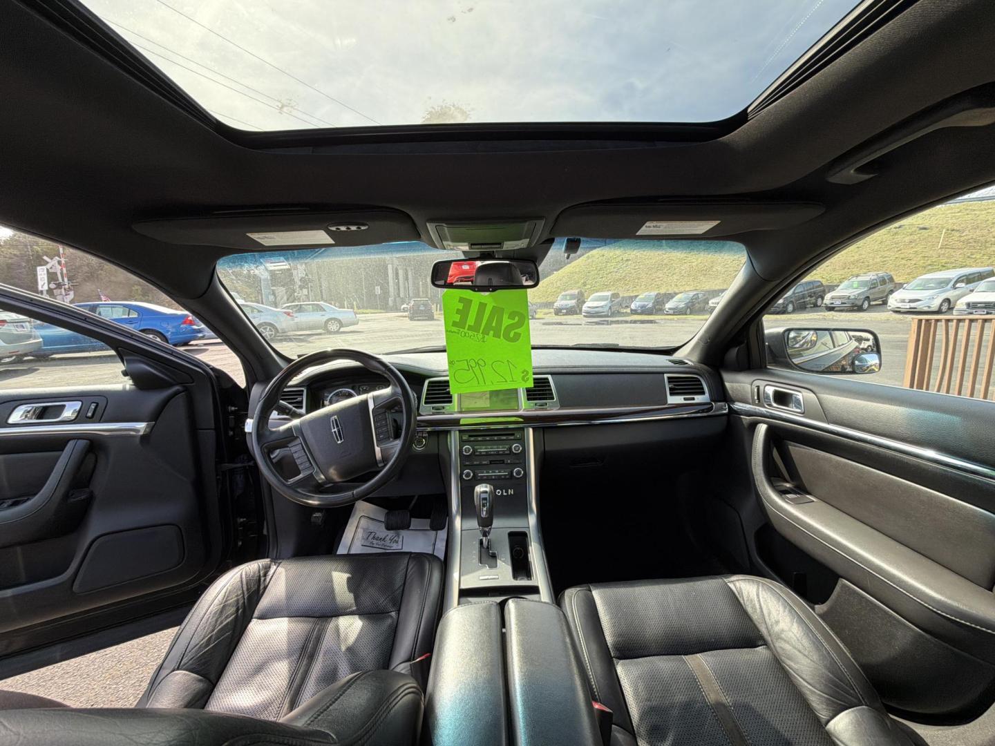 2009 Black Lincoln MKS AWD (1LNHM94R29G) with an 3.7L V6 DOHC 24V engine, 6-Speed Automatic Overdrive transmission, located at 5700 Curlew Drive, Norfolk, VA, 23502, (757) 455-6330, 36.841885, -76.209412 - Photo#6