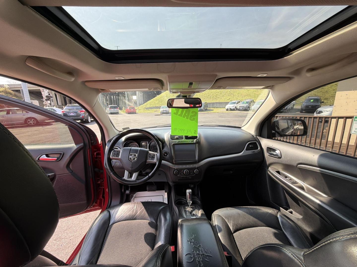 2020 red Dodge Journey Crossroad (3C4PDCGBXLT) with an 2.4L L4 DOHC 16V engine, 4A transmission, located at 5700 Curlew Drive, Norfolk, VA, 23502, (757) 455-6330, 36.841885, -76.209412 - Photo#6