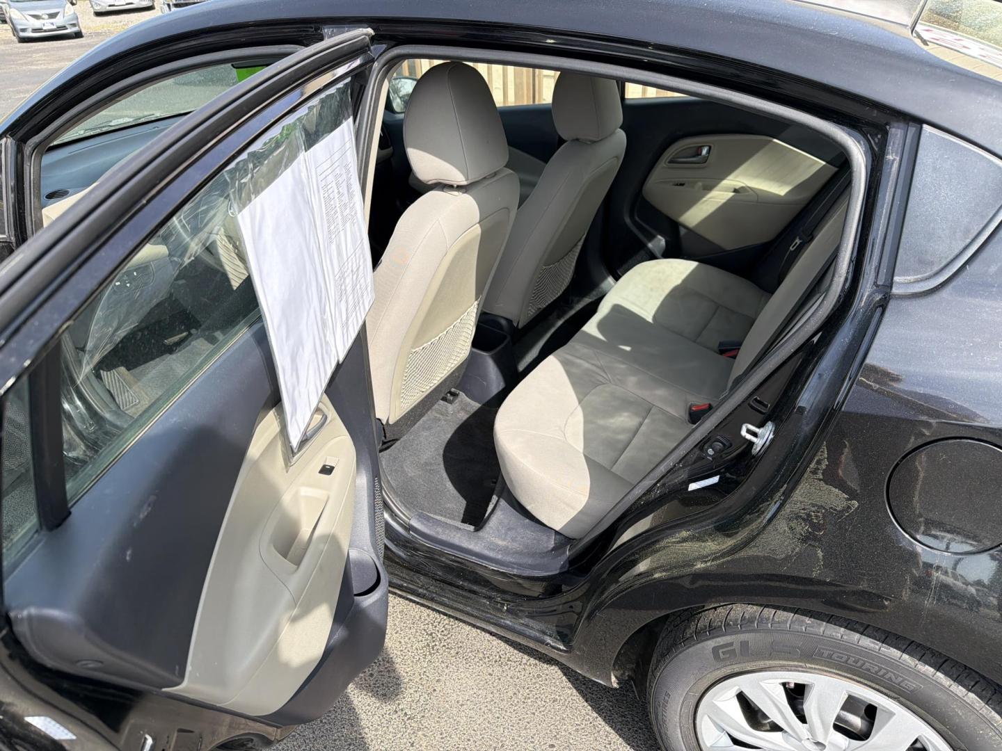 2014 Black Kia Rio LX (KNADM4A32E6) with an 1.6L L4 DOHC 16V engine, 6-Speed Automatic transmission, located at 5700 Curlew Dr., Norfolk, VA, 23502, (703) 554-4373, 36.841885, -76.209412 - Photo#7