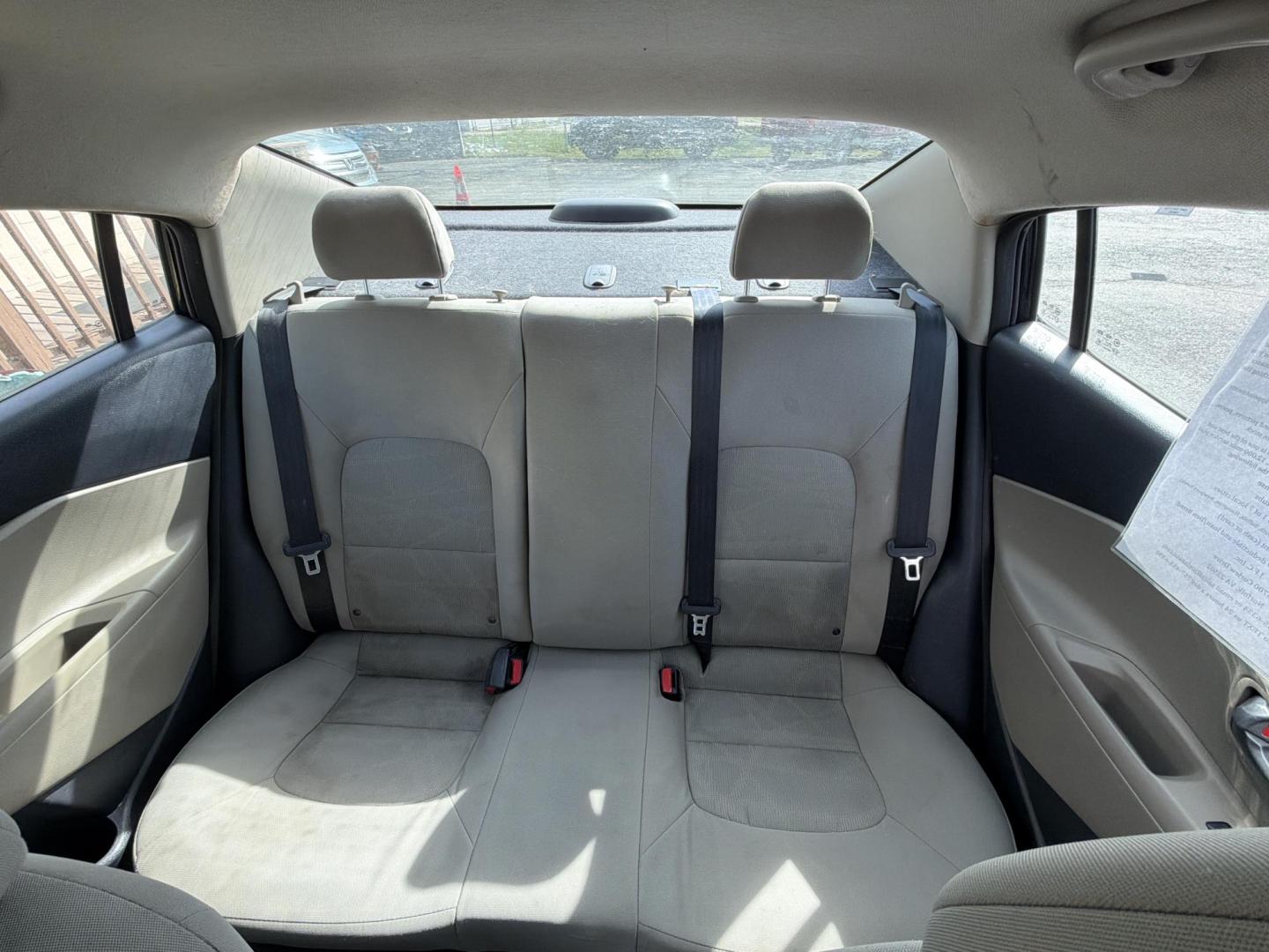 2014 Black Kia Rio LX (KNADM4A32E6) with an 1.6L L4 DOHC 16V engine, 6-Speed Automatic transmission, located at 5700 Curlew Dr., Norfolk, VA, 23502, (703) 554-4373, 36.841885, -76.209412 - Photo#8