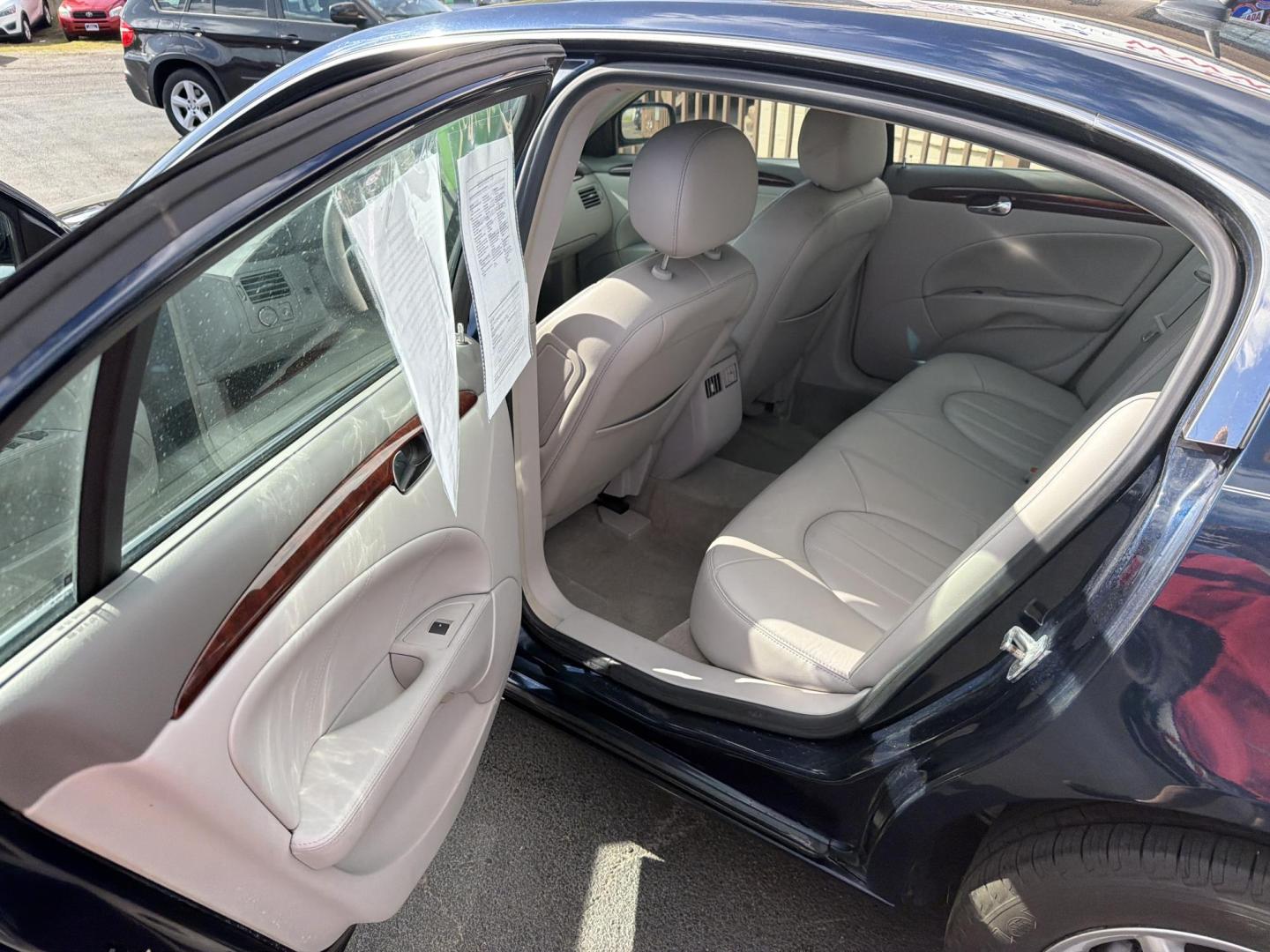 2008 Blue /Tan Buick Lucerne CXL (1G4HD57208U) with an 3.8L V6 OHV 12V engine, 4-Speed Automatic Overdrive transmission, located at 5700 Curlew Drive, Norfolk, VA, 23502, (757) 455-6330, 36.841885, -76.209412 - Photo#7