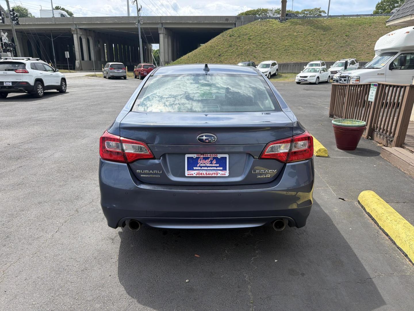 2017 Blue Subaru Legacy 3.6R Limited (4S3BNEN69H3) with an 3.6L H6 DOHC 24V engine, CVT transmission, located at 5700 Curlew Drive, Norfolk, VA, 23502, (757) 455-6330, 36.841885, -76.209412 - Photo#2