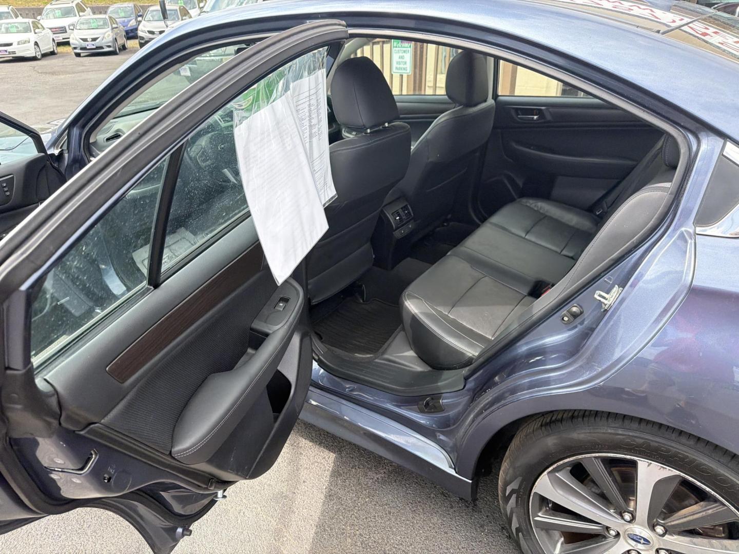 2017 Blue Subaru Legacy 3.6R Limited (4S3BNEN69H3) with an 3.6L H6 DOHC 24V engine, CVT transmission, located at 5700 Curlew Drive, Norfolk, VA, 23502, (757) 455-6330, 36.841885, -76.209412 - Photo#7