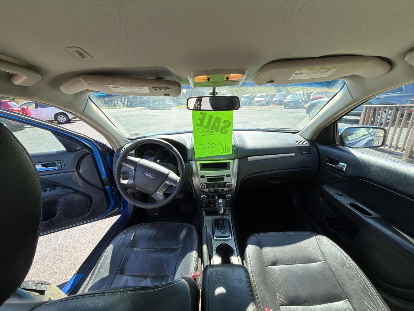 2012 Blue Ford Fusion SEL (3FAHP0JG0CR) with an 3.0L V6 DOHC 24V engine, located at 5700 Curlew Drive, Norfolk, VA, 23502, (757) 455-6330, 36.841885, -76.209412 - Photo#6