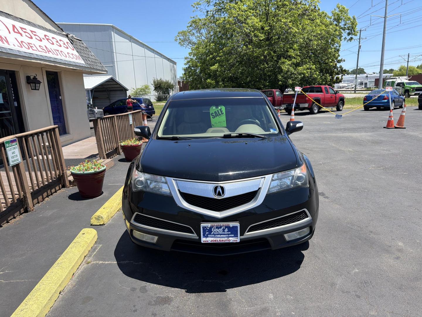 2011 Black Acura MDX 6-Spd AT w/Tech Package (2HNYD2H67BH) with an 3.5L V6 SOHC 24V engine, 6-Speed Automatic transmission, located at 5700 Curlew Drive, Norfolk, VA, 23502, (757) 455-6330, 36.841885, -76.209412 - Photo#4