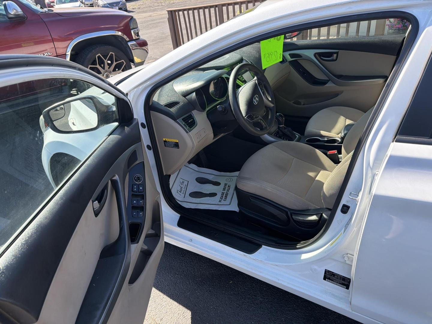 2016 WHITE Hyundai Elantra Limited (5NPDH4AE5GH) with an 1.8L L4 DOHC 16V engine, 6-Speed Automatic transmission, located at 5700 Curlew Drive, Norfolk, VA, 23502, (757) 455-6330, 36.841885, -76.209412 - Photo#5