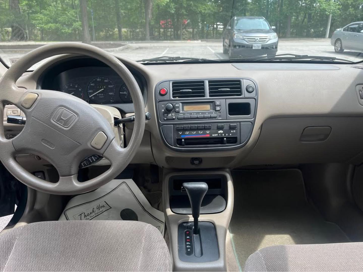 1998 Green /Tan Honda Civic LX sedan (2HGEJ6670WH) with an 1.6L L4 SOHC 16V engine, 4-Speed Automatic Overdrive transmission, located at 5700 Curlew Drive, Norfolk, VA, 23502, (757) 455-6330, 36.841885, -76.209412 - CASH DEAL NO IN HOUSE FINANCING -1998 Honda Civic Sedan -98k miles -Automatic transmission -Great condition with the exception of some missing clear coat -Ready for a new owner! -Virginia dealer $250 PROCESSING FEE INCLUDED IN PRICE - Photo#12