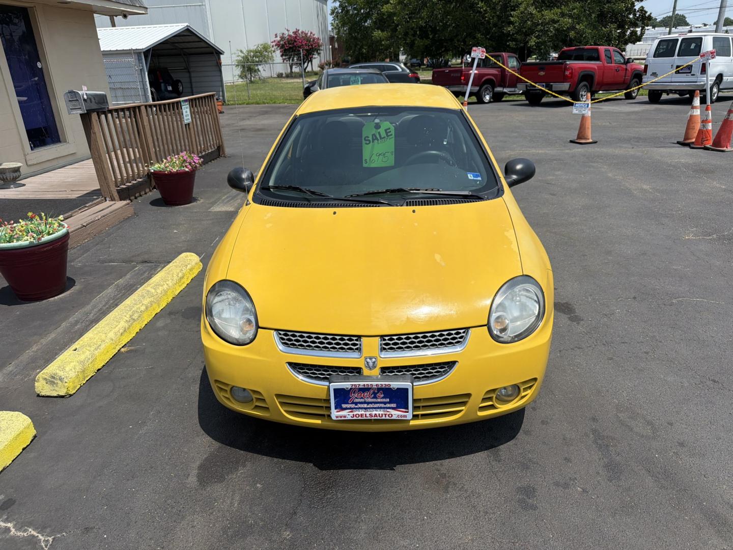 2003 Yellow Dodge Neon SXT (1B3ES56C53D) with an 2.0L L4 SOHC 16V engine, located at 5700 Curlew Drive, Norfolk, VA, 23502, (757) 455-6330, 36.841885, -76.209412- Photo#4