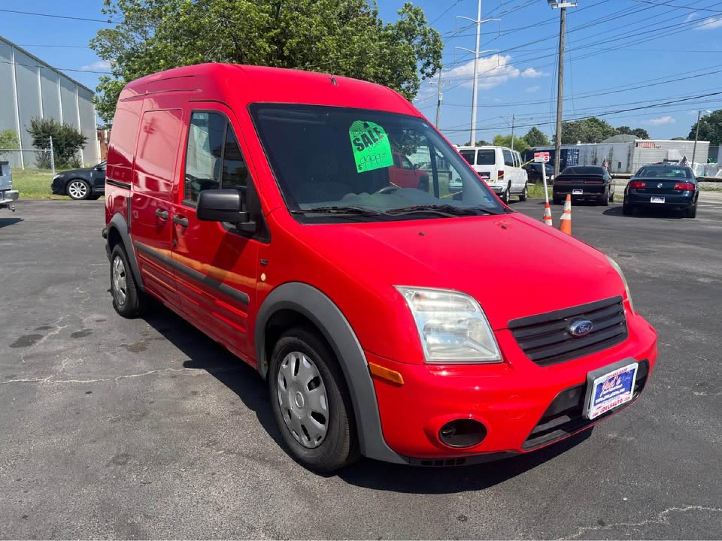 2010 red /Gray Ford Transit Connect XLT (NM0LS7BN2AT) with an 2.0L L4 DOHC 16V engine, 4A transmission, located at 5700 Curlew Drive, Norfolk, VA, 23502, (757) 455-6330, 36.841885, -76.209412 - -2010 Ford Transit Connect -45k original miles -Fresh paint job! -New state inspection -Fresh oil change -4 new tires -Cold AC Hot Heat -Ready to work again -Virginia dealer $250 processing fee INCLUDED in the price!!- Photo#1