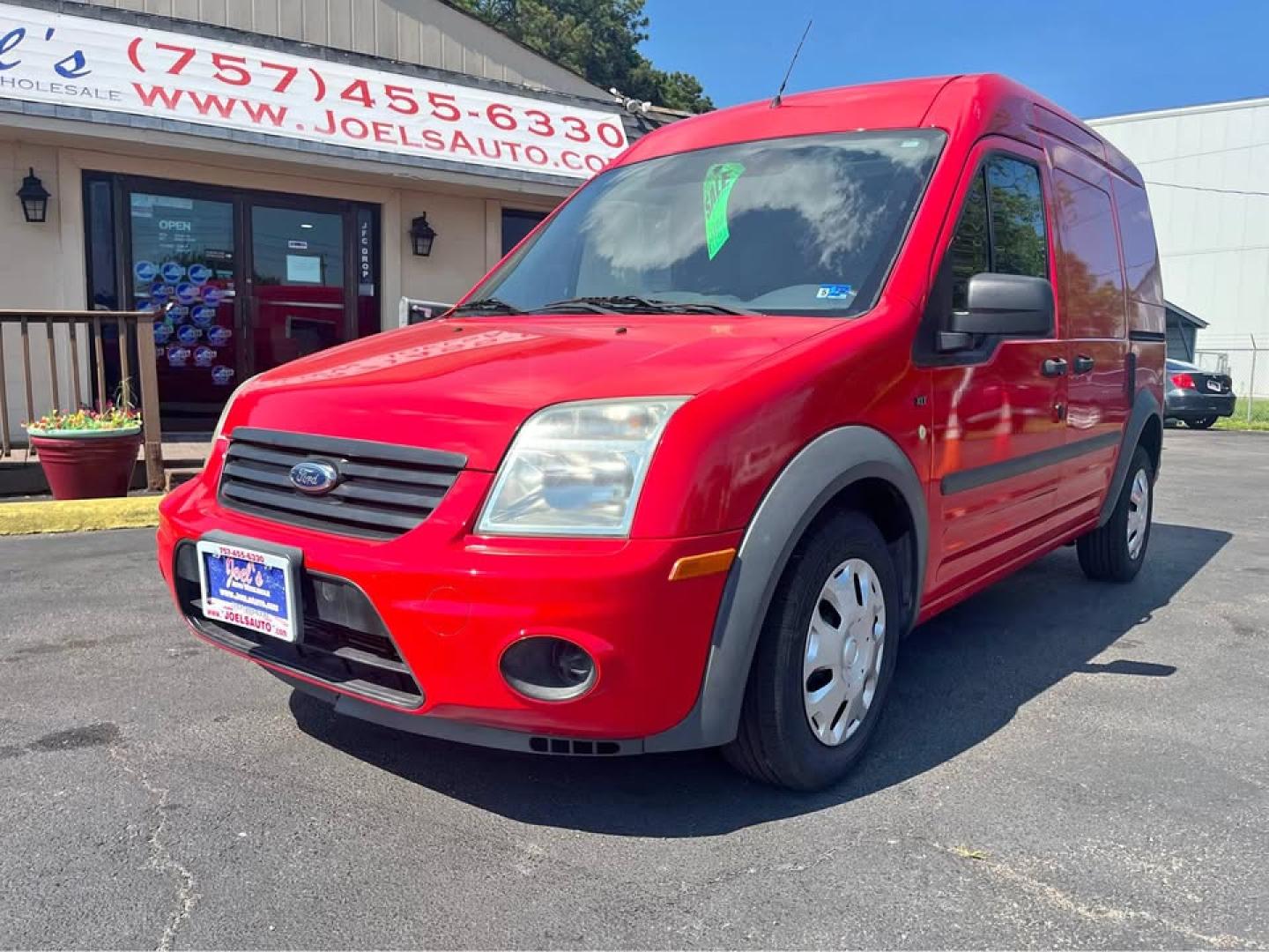2010 red /Gray Ford Transit Connect XLT (NM0LS7BN2AT) with an 2.0L L4 DOHC 16V engine, 4A transmission, located at 5700 Curlew Drive, Norfolk, VA, 23502, (757) 455-6330, 36.841885, -76.209412 - -2010 Ford Transit Connect -45k original miles -Fresh paint job! -New state inspection -Fresh oil change -4 new tires -Cold AC Hot Heat -Ready to work again -Virginia dealer $250 processing fee INCLUDED in the price!!- Photo#0