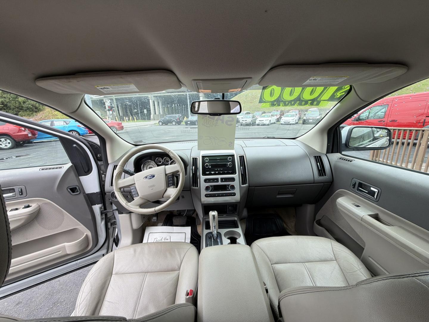 2010 Silver Ford Edge SEL FWD (2FMDK3JC4AB) with an 3.5L V6 DOHC 24V engine, 6A transmission, located at 5700 Curlew Drive, Norfolk, VA, 23502, (757) 455-6330, 36.841885, -76.209412- Photo#6