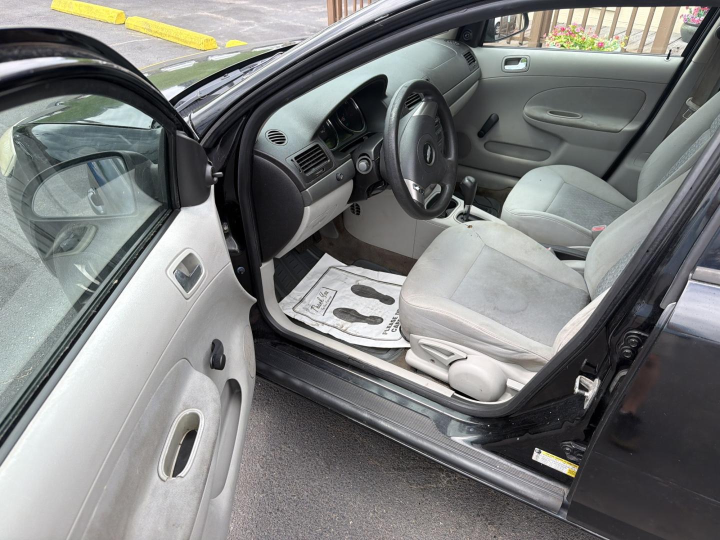 2008 Black Chevrolet Cobalt LS Sedan (1G1AK58F487) with an 2.2L L4 DOHC 16V engine, 4A OD transmission, located at 5700 Curlew Drive, Norfolk, VA, 23502, (757) 455-6330, 36.841885, -76.209412- Photo#3