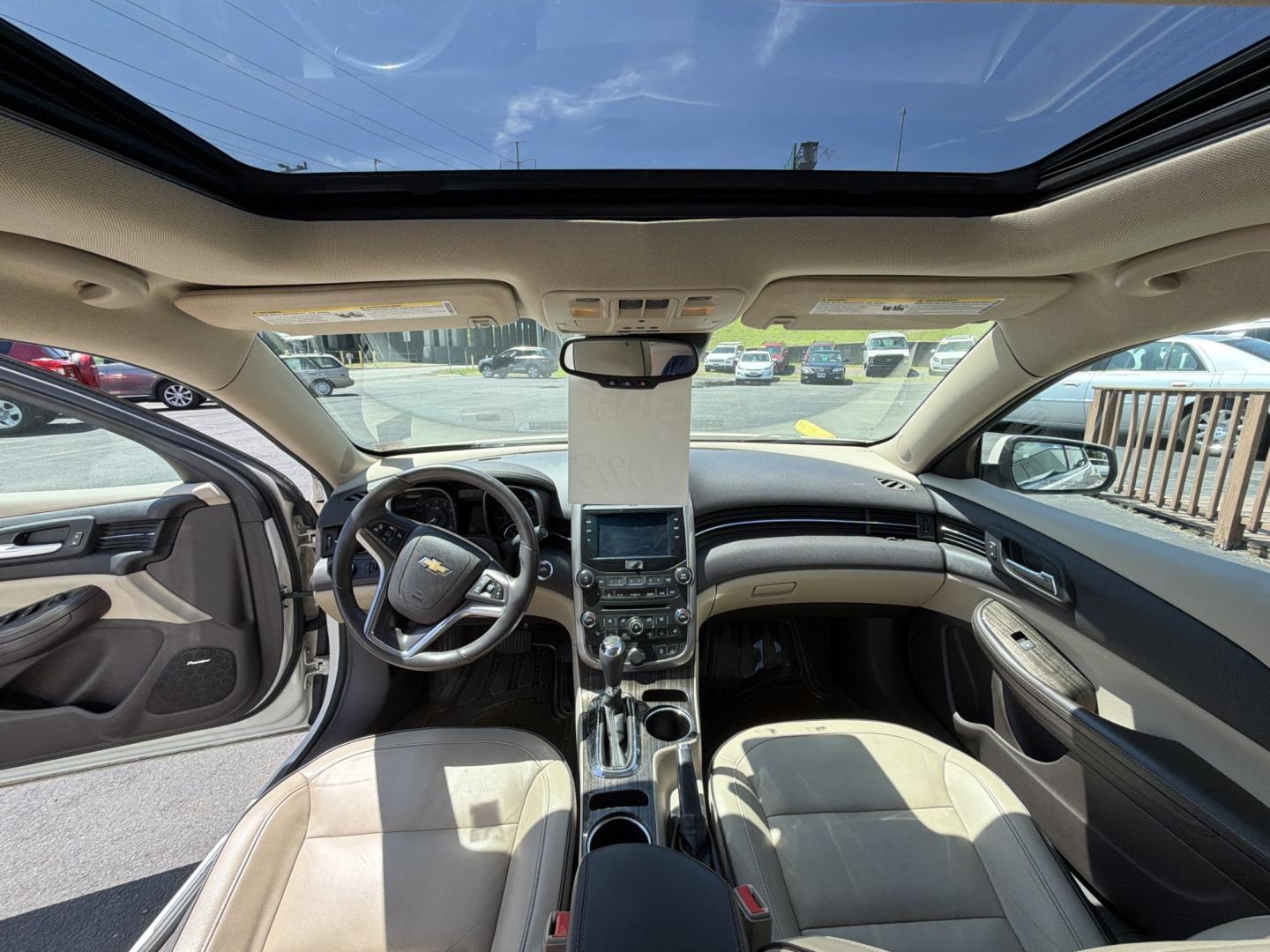 2014 WHITE Chevrolet Malibu 2LZ (1G11J5SX6EF) with an 2.0L L4 DOHC 16V engine, 6A transmission, located at 5700 Curlew Drive, Norfolk, VA, 23502, (757) 455-6330, 36.841885, -76.209412- Photo#6