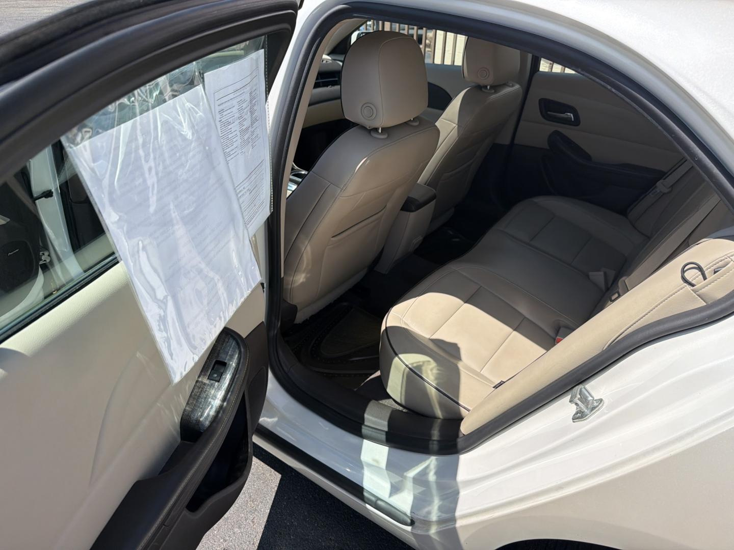 2014 WHITE Chevrolet Malibu 2LZ (1G11J5SX6EF) with an 2.0L L4 DOHC 16V engine, 6A transmission, located at 5700 Curlew Drive, Norfolk, VA, 23502, (757) 455-6330, 36.841885, -76.209412- Photo#7