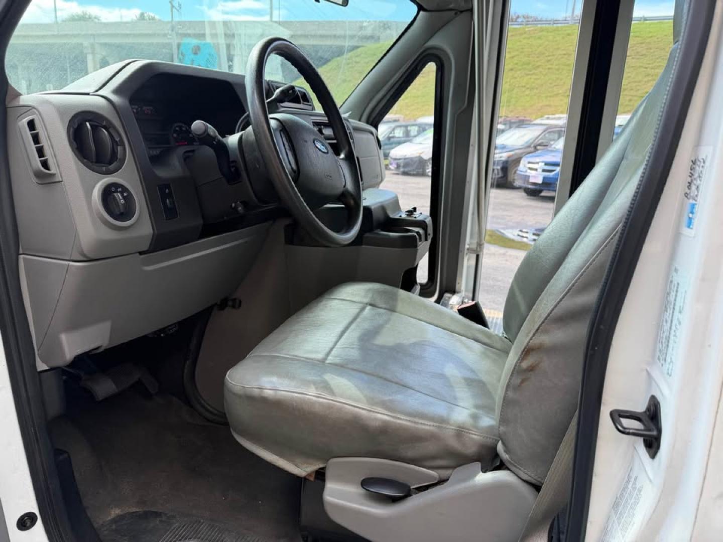 2012 WHITE /Gray Ford Econoline E350 (1FDEE3FS8CD) with an 6.8L V10 SOHC 20V engine, Automatic transmission, located at 5700 Curlew Drive, Norfolk, VA, 23502, (757) 455-6330, 36.841885, -76.209412 - CASH DEAL NO IN HOUSE FINANCING -2012 Ford Econoline E350 Cutaway Bus -20K original miles -Wheel chair lift -12 Passengers, 1 Driver+ Space for wheel chair, No cdl required -Excellent condition everything works as should -V10 Gas -Virginia Dealer $250 Processing Fee INCLUDED IN PRICE- Photo#13