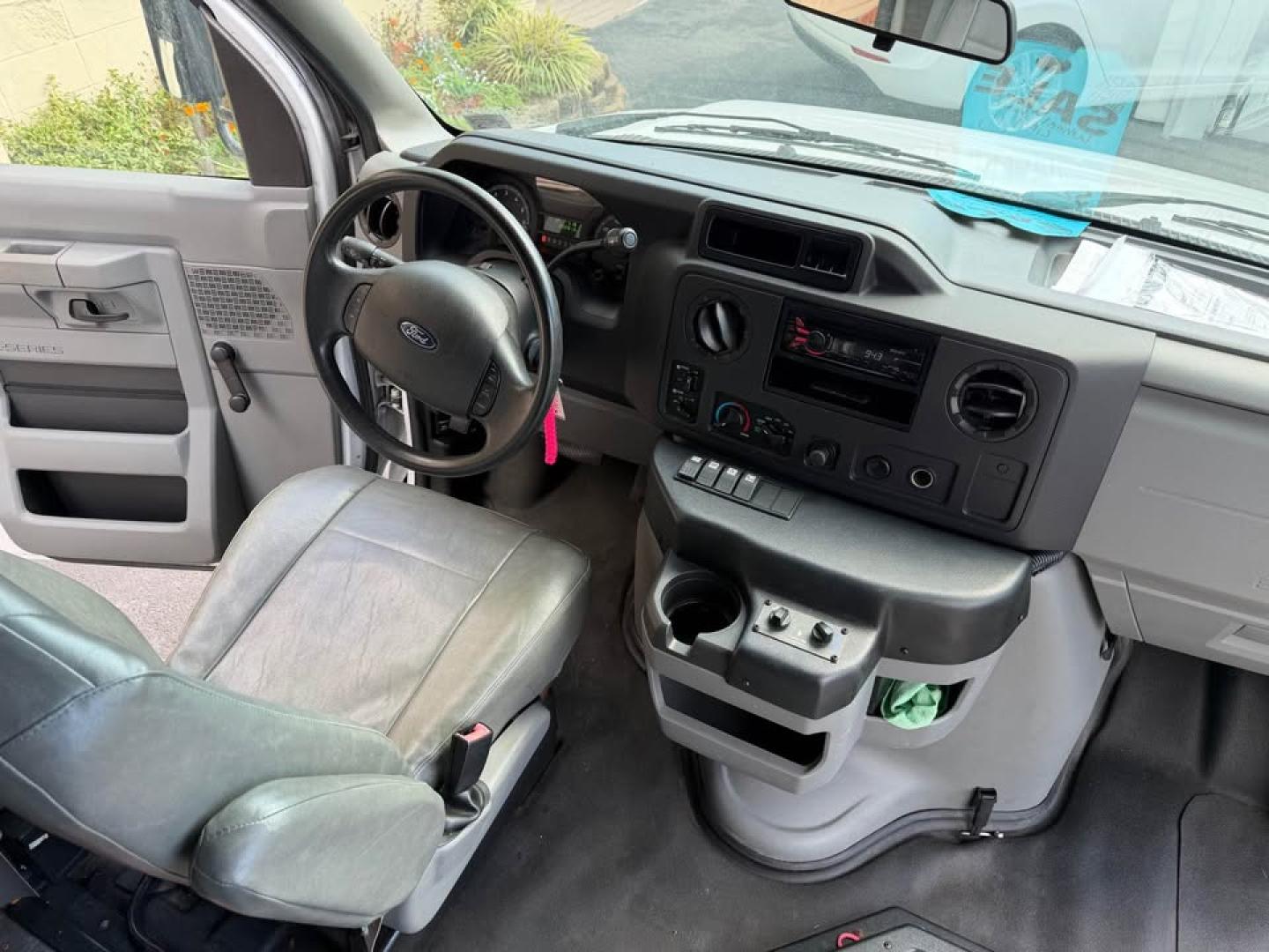2012 WHITE /Gray Ford Econoline E350 (1FDEE3FS8CD) with an 6.8L V10 SOHC 20V engine, Automatic transmission, located at 5700 Curlew Drive, Norfolk, VA, 23502, (757) 455-6330, 36.841885, -76.209412 - CASH DEAL NO IN HOUSE FINANCING -2012 Ford Econoline E350 Cutaway Bus -20K original miles -Wheel chair lift -12 Passengers, 1 Driver+ Space for wheel chair, No cdl required -Excellent condition everything works as should -V10 Gas -Virginia Dealer $250 Processing Fee INCLUDED IN PRICE- Photo#14