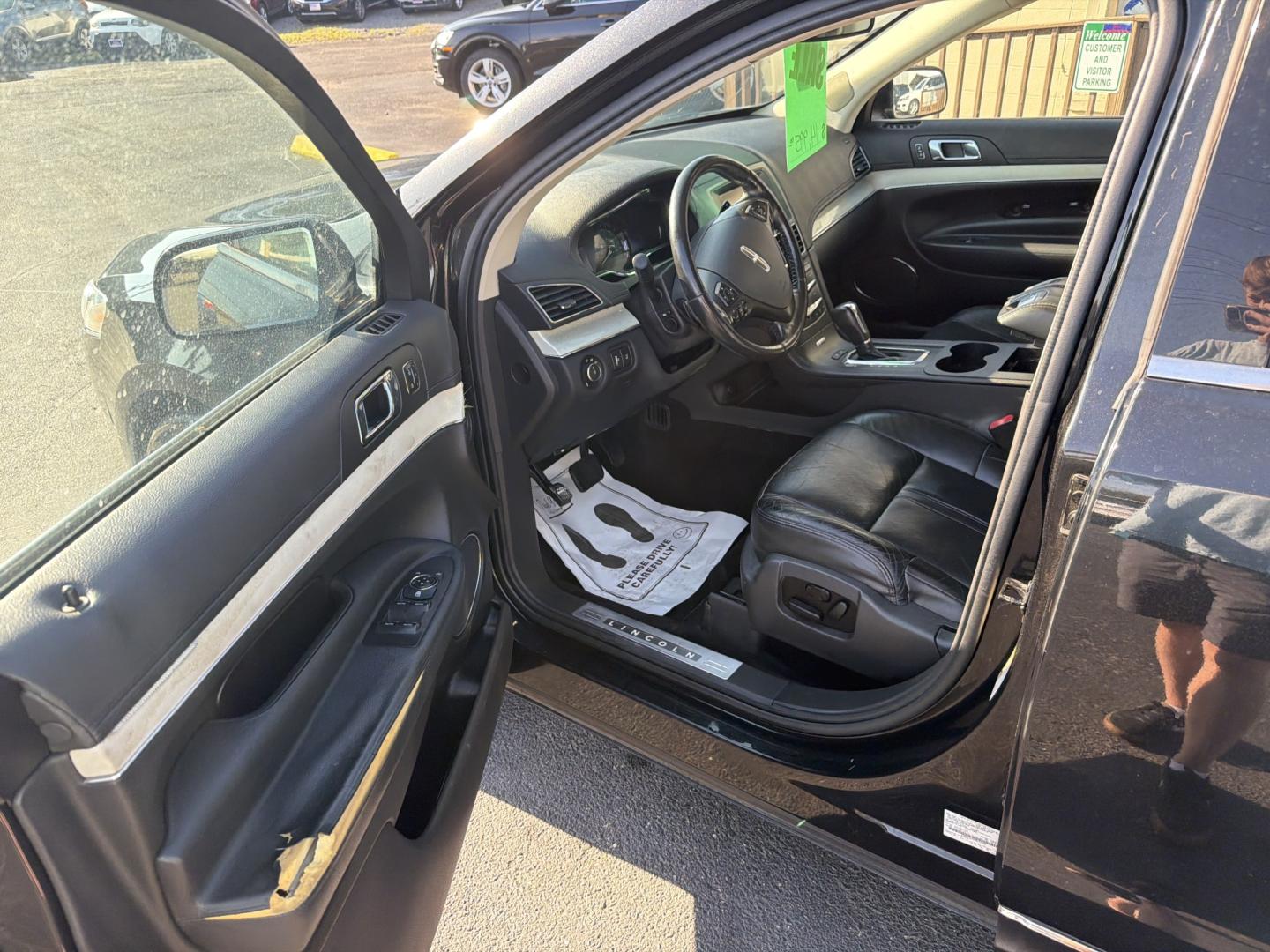 2013 Black Lincoln MKT 3.5L with EcoBoost AWD (2LMHJ5ATXDB) with an 3.5L V6 DOHC 24V TURBO engine, 6-Speed Automatic transmission, located at 5700 Curlew Dr., Norfolk, VA, 23502, (703) 554-4373, 36.841885, -76.209412- Photo#5