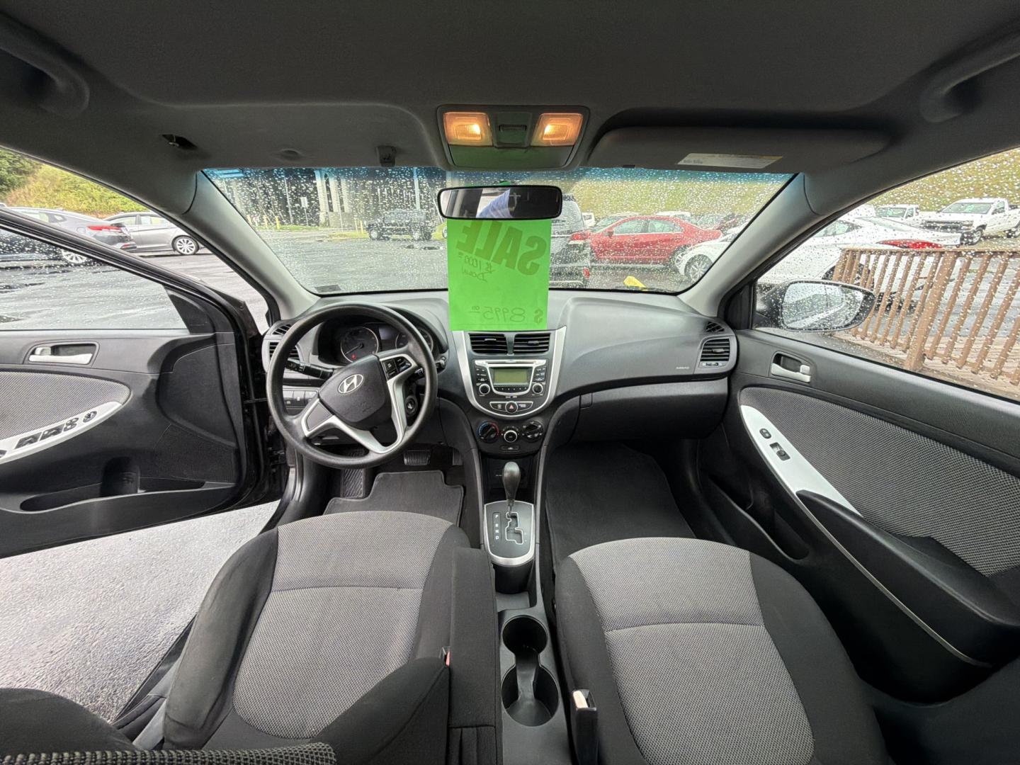2012 Gray Hyundai Accent GS 5-Door (KMHCT5AE9CU) with an 1.6L L4 DOHC 16V engine, Automatic transmission, located at 5700 Curlew Drive, Norfolk, VA, 23502, (757) 455-6330, 36.841885, -76.209412- Photo#6