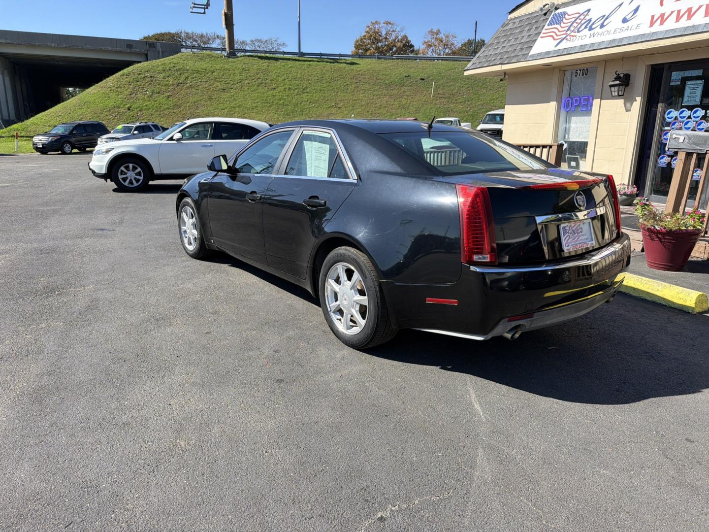2008 Black Cadillac CTS 3.6L SFI (1G6DF577X80) with an 3.6L V6 DOHC 24V engine, 5A OD transmission, located at 5700 Curlew Drive, Norfolk, VA, 23502, (757) 455-6330, 36.841885, -76.209412 - Buy Here, Pay Here auto loans Quality Used Cars Norfolk VA No Credit Check auto financing- Photo#1