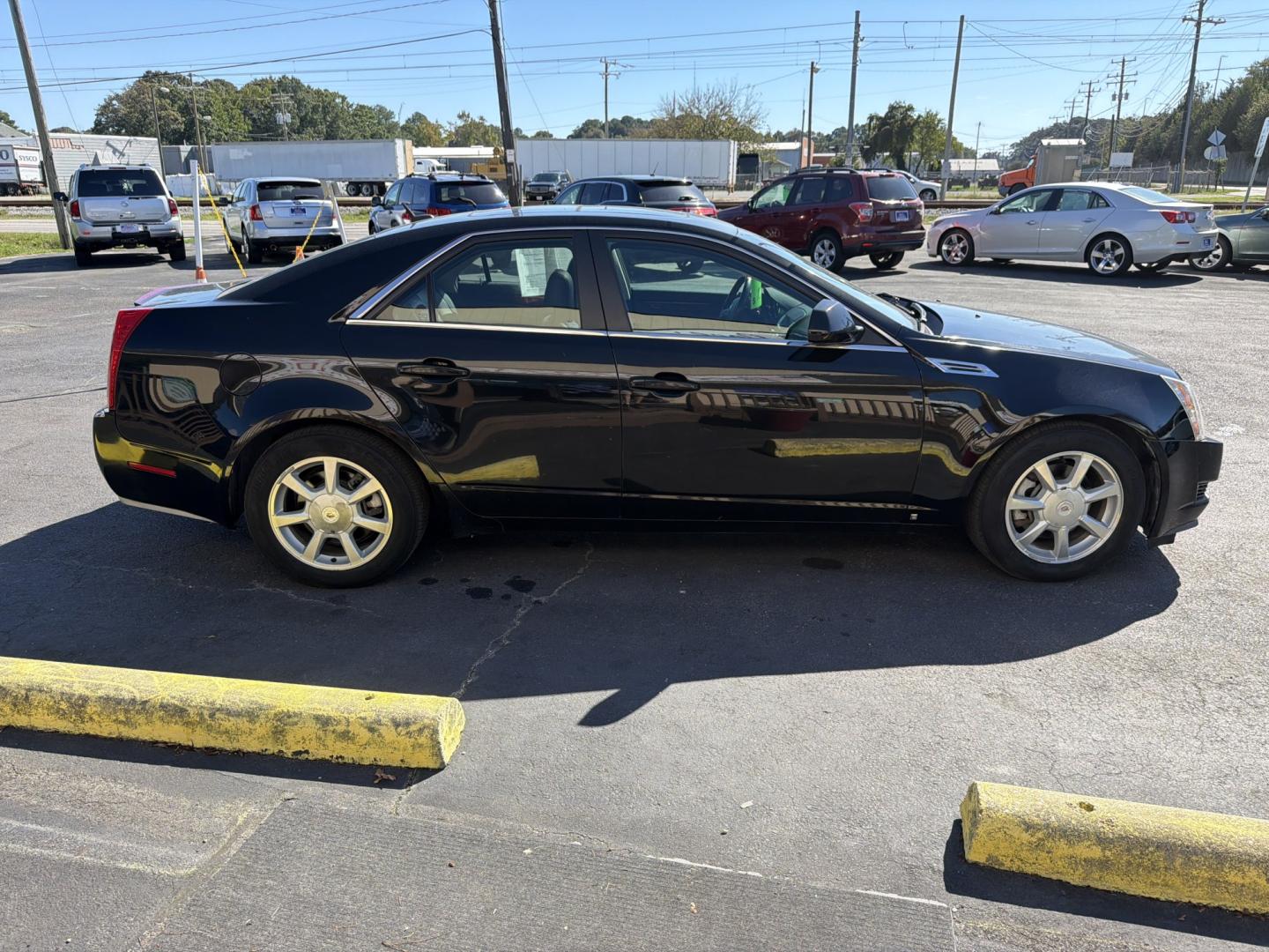 2008 Black Cadillac CTS 3.6L SFI (1G6DF577X80) with an 3.6L V6 DOHC 24V engine, 5A OD transmission, located at 5700 Curlew Drive, Norfolk, VA, 23502, (757) 455-6330, 36.841885, -76.209412 - Buy Here, Pay Here auto loans Quality Used Cars Norfolk VA No Credit Check auto financing- Photo#3
