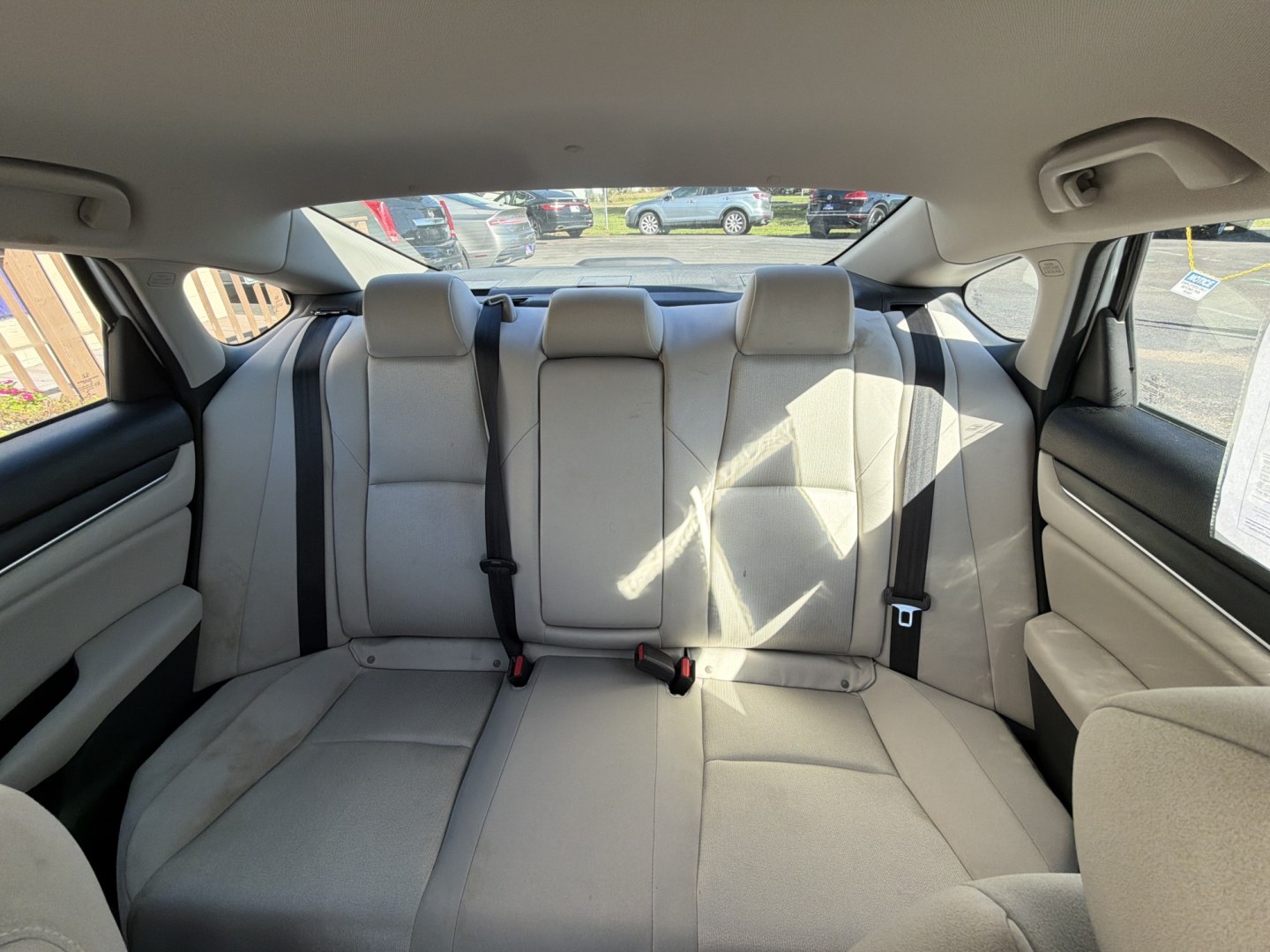 2018 WHITE Honda Accord LX CVT (1HGCV1F16JA) with an 1.5L L4 DOHC 16V engine, CVT transmission, located at 5700 Curlew Dr., Norfolk, VA, 23502, (703) 554-4373, 36.841885, -76.209412- Photo#8