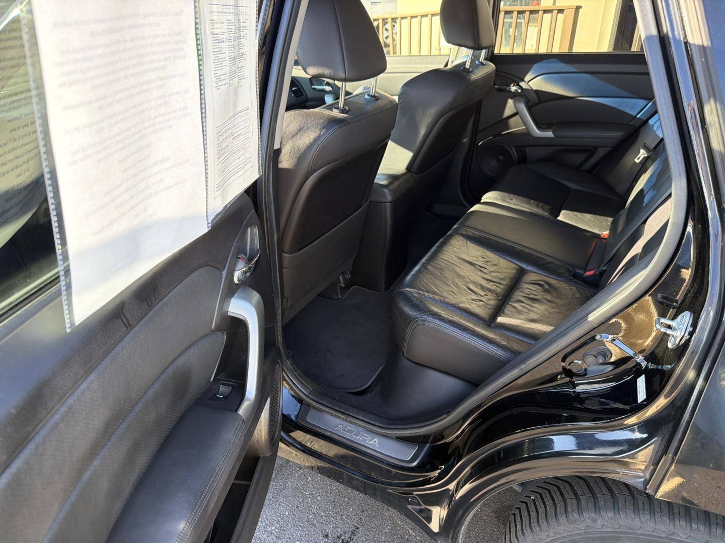 2011 Black Acura RDX 5-Spd AT SH-AWD with Technology Package (5J8TB1H55BA) with an 2.3L L4 DOHC 16V engine, 5A transmission, located at 5700 Curlew Drive, Norfolk, VA, 23502, (757) 455-6330, 36.841885, -76.209412- Photo#7