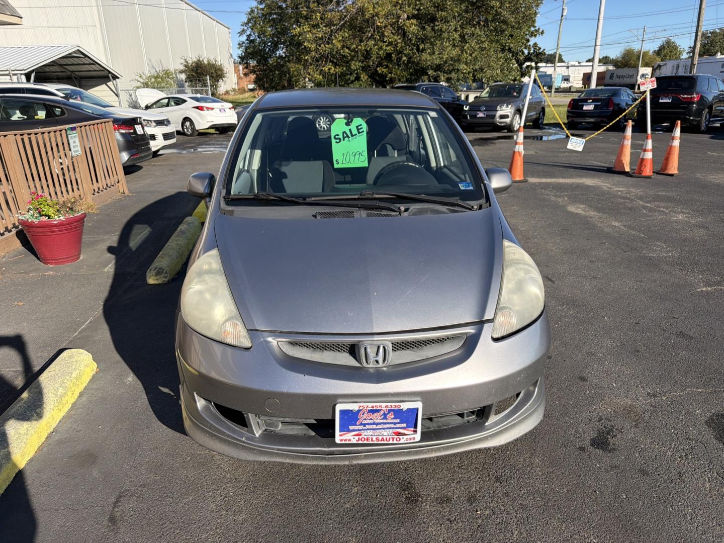 2008 Honda Fit Sport 5-Speed AT (JHMGD38698S) with an 1.5L L4 SOHC 16V engine, 5A OD transmission, located at 5700 Curlew Dr., Norfolk, VA, 23502, (703) 554-4373, 36.841885, -76.209412- Photo#4