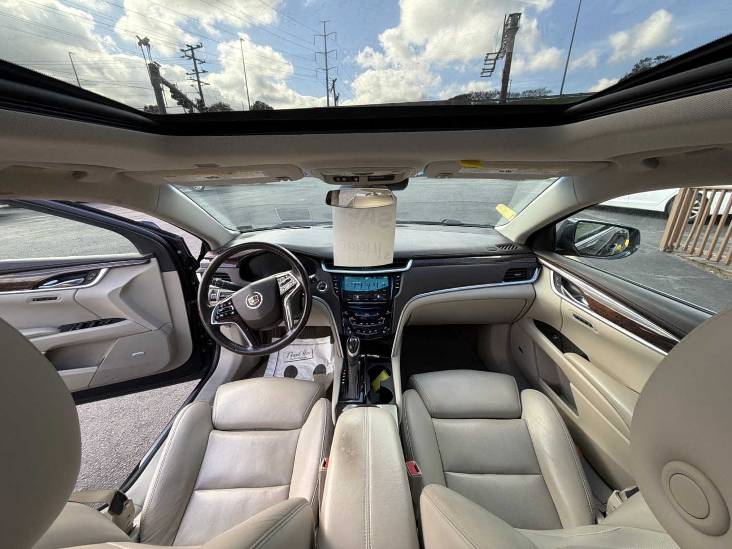 2014 Blue /Tan Cadillac XTS Premium AWD (2G61R5S31E9) with an 3.6L V6 DOHC 24V engine, 6-Speed Automatic transmission, located at 5700 Curlew Drive, Norfolk, VA, 23502, (757) 455-6330, 36.841885, -76.209412- Photo#6
