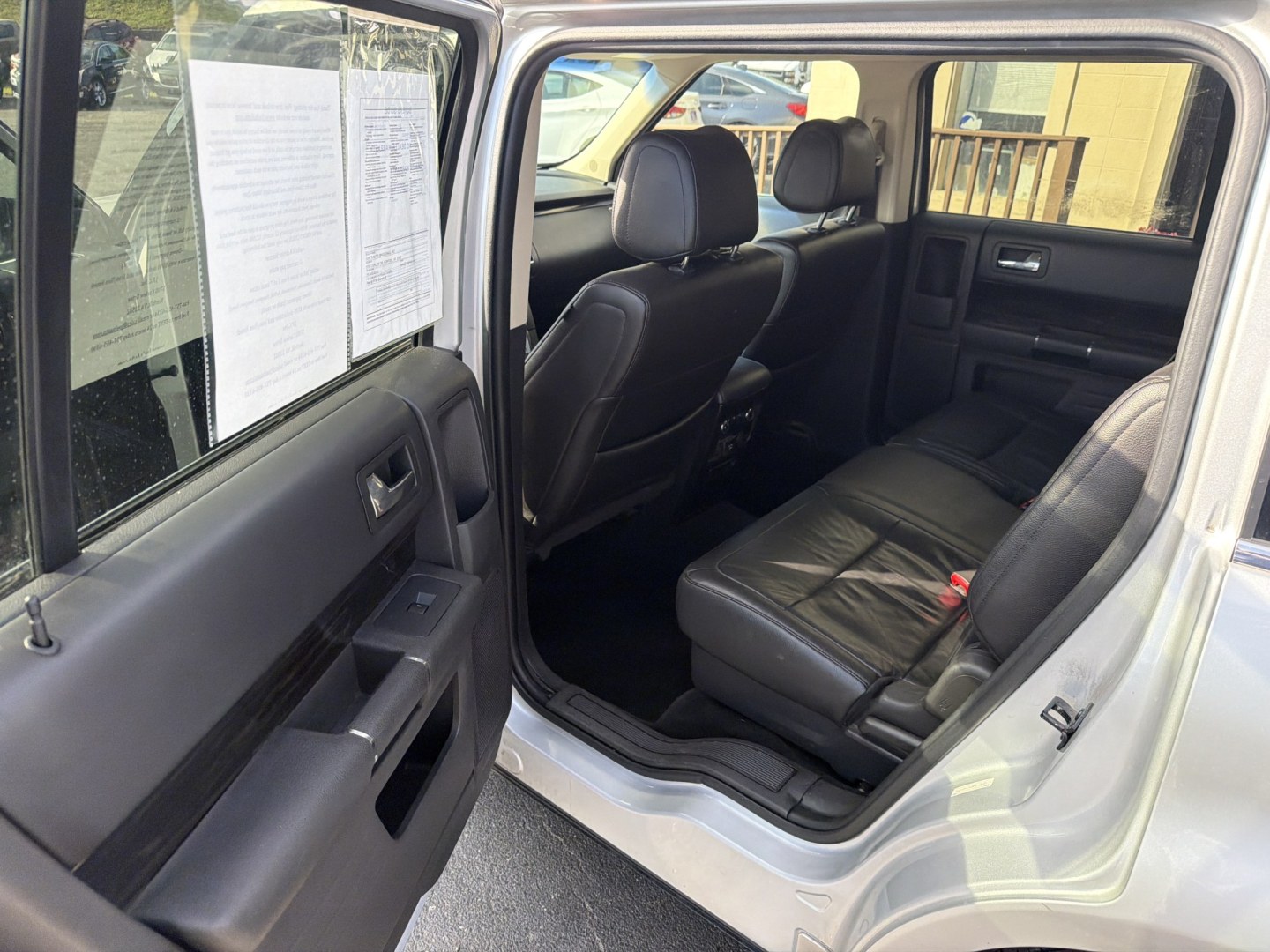 2014 Silver Ford Flex SEL FWD (2FMGK5C80EB) with an 3.5L V6 DOHC 24V engine, 6-Speed Automatic Overdrive transmission, located at 5700 Curlew Dr., Norfolk, VA, 23502, (703) 554-4373, 36.841885, -76.209412- Photo#7